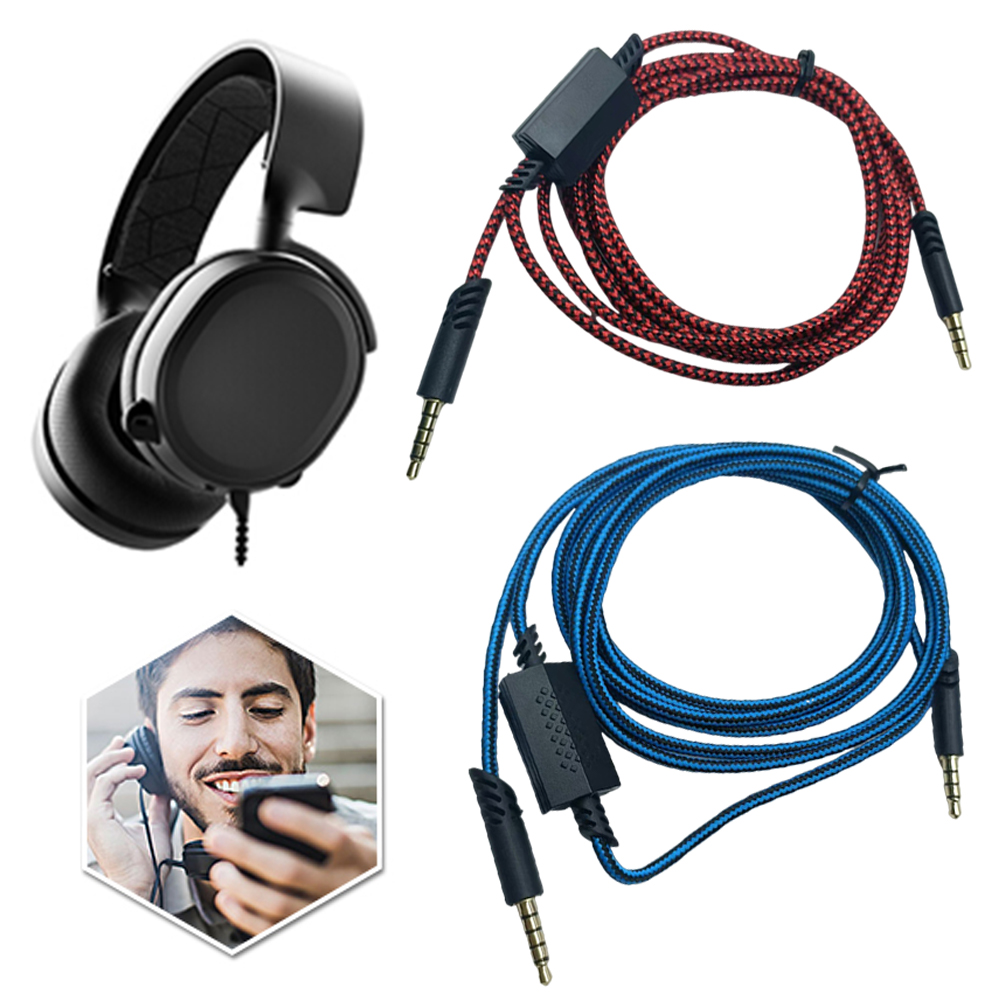 Gaming Console Headset - Kabel audio z funkcją wyciszenia do