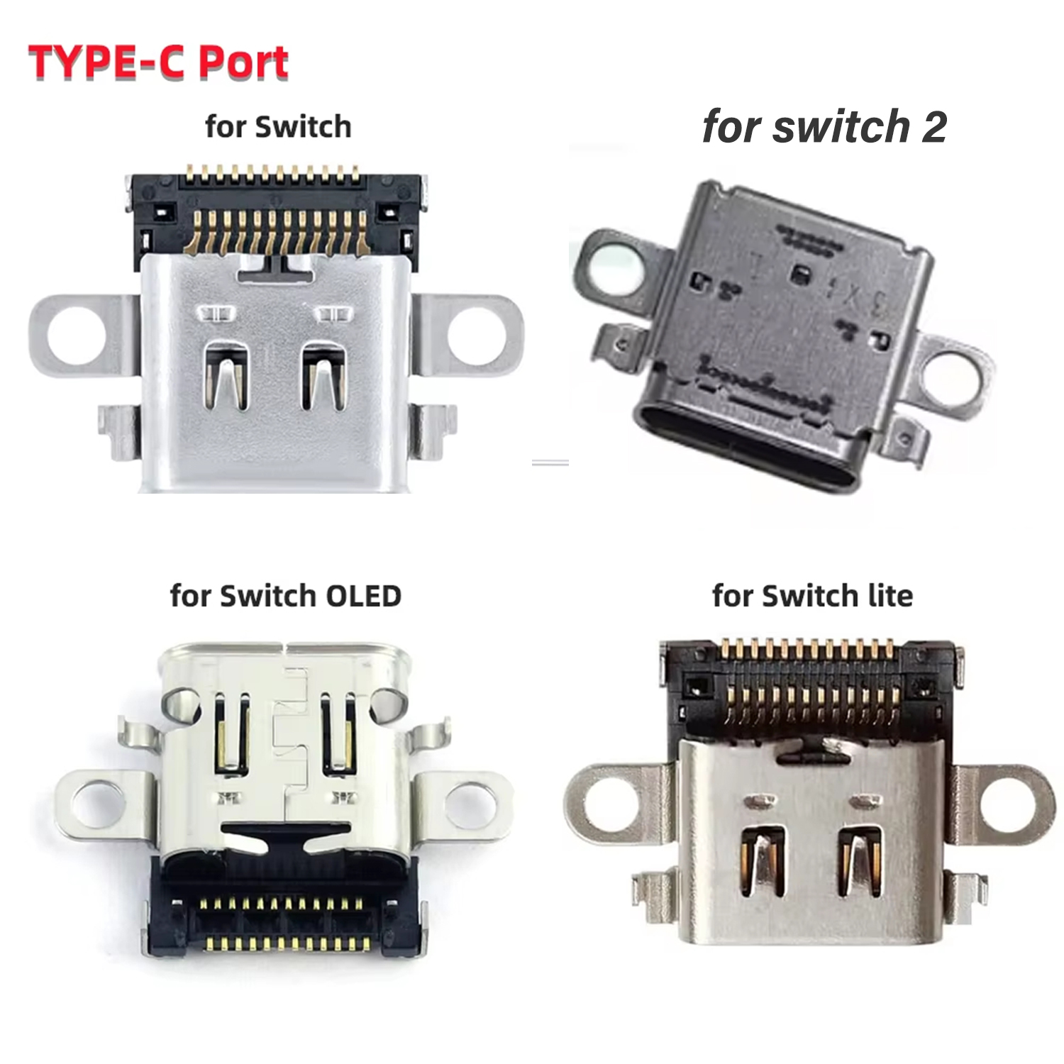Nintendo Console Switch Oled - Złącze ładowania USB typu C do
