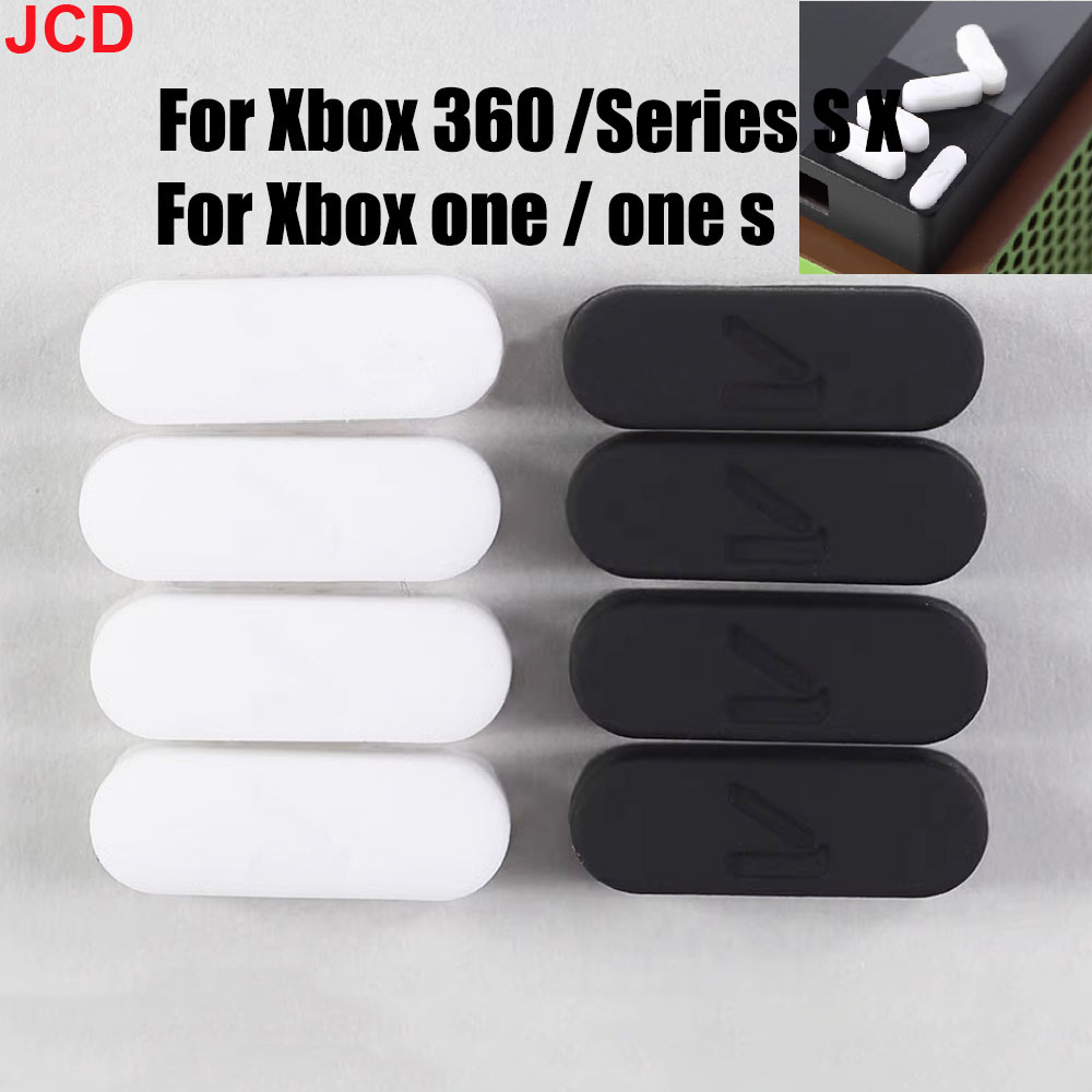Gaming Console Xbox One - 4-częściowa gumowe nóżki antypoślizgowa, smukła obudowa