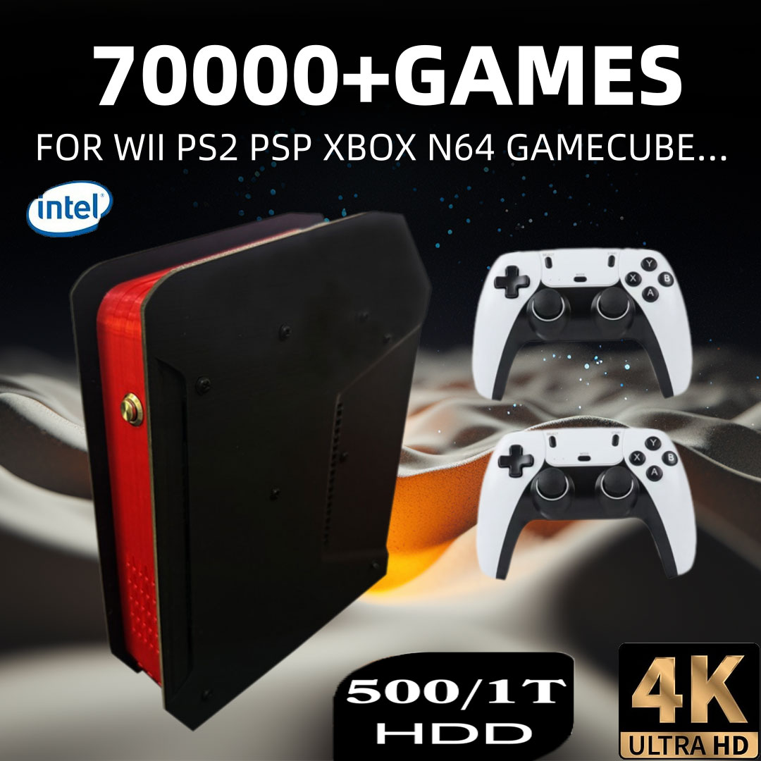 Gaming Console Cartoon - Konsola do gier retro X4 z