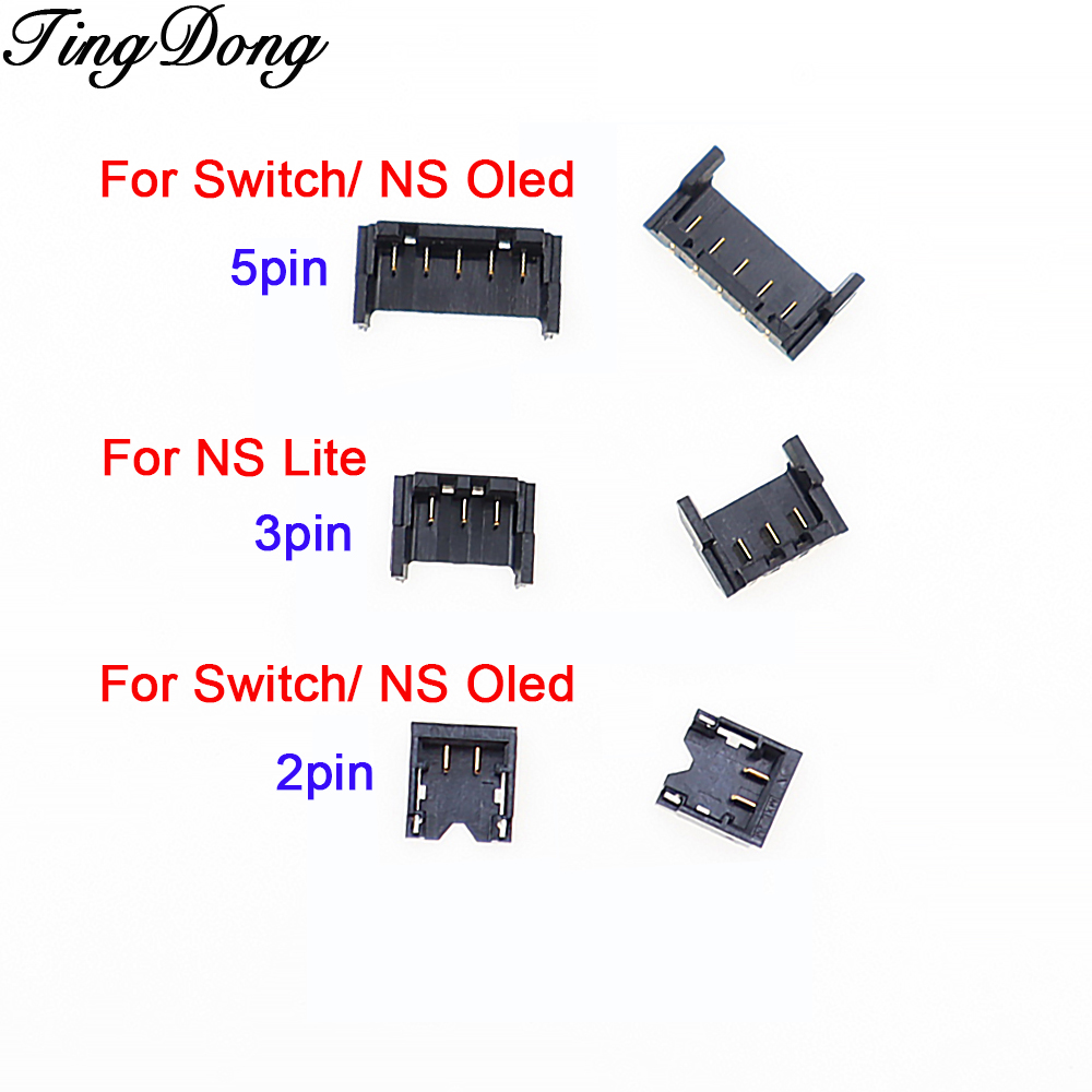 Nintendo Console Switch Oled - 1-5 SZT. Gniazdo Baterii Płyty Głównej