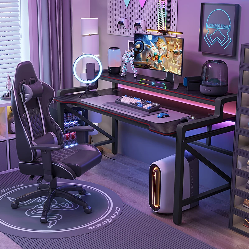 Gaming Console And Monitor - Biurka gamingowe, podkładki pod mysz, stojaki