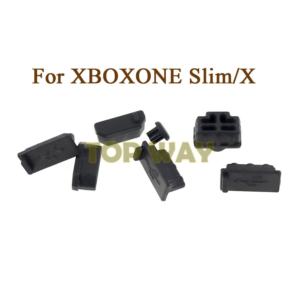 Gaming Console Xbox One - 1 zestaw silikonowych zatyczek przeciwkurzowych USB