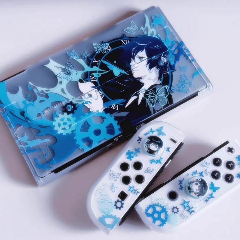 Nintendo Console Switch Oled - Etui Hot Case Półprzezroczyste Persona 3
