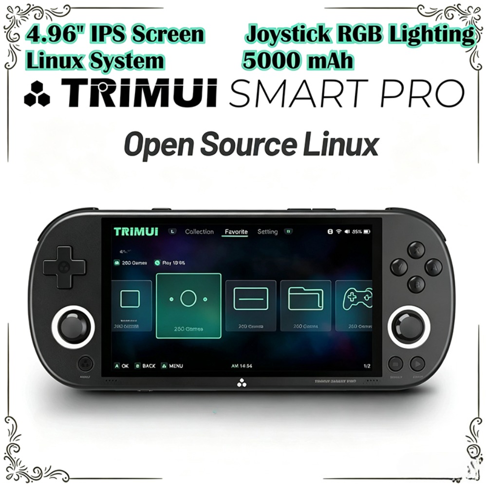 Gaming Console Under 5000 - Trimui Smart Pro Retro Przenośna Konsola