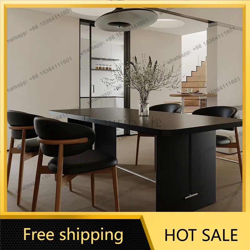 Gaming Console Table - Antyczny designerski stół jadalniany LJY, prosty,