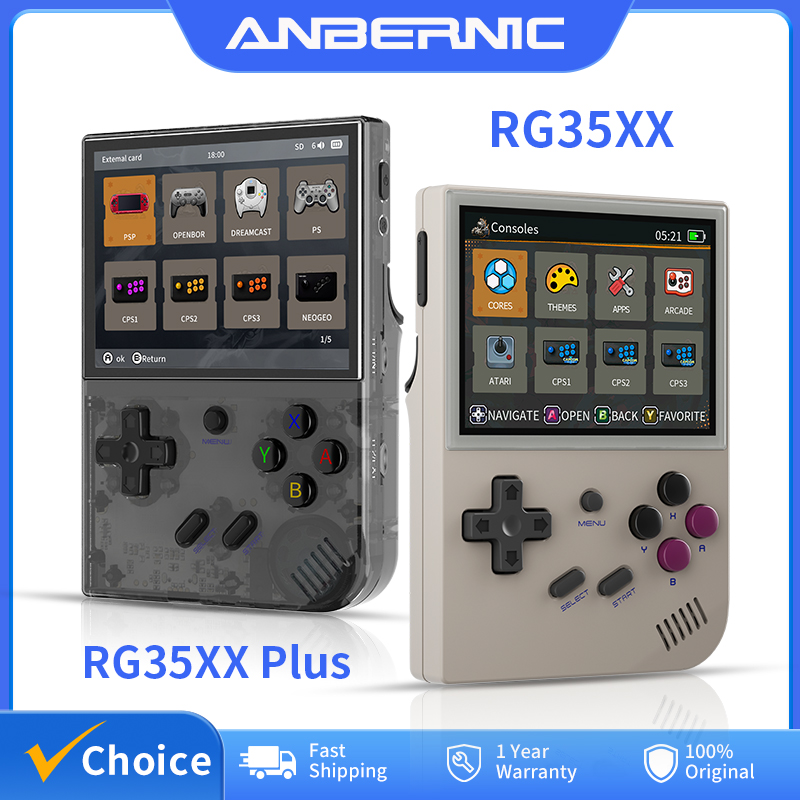Gaming Console Under 5000 - ANBERNIC RG35XX Plus/RG35XX Retro przenośna konsola