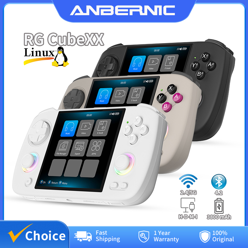 Gaming Console Linux - ANBERNIC RG Cubexx Retro przenośna konsola