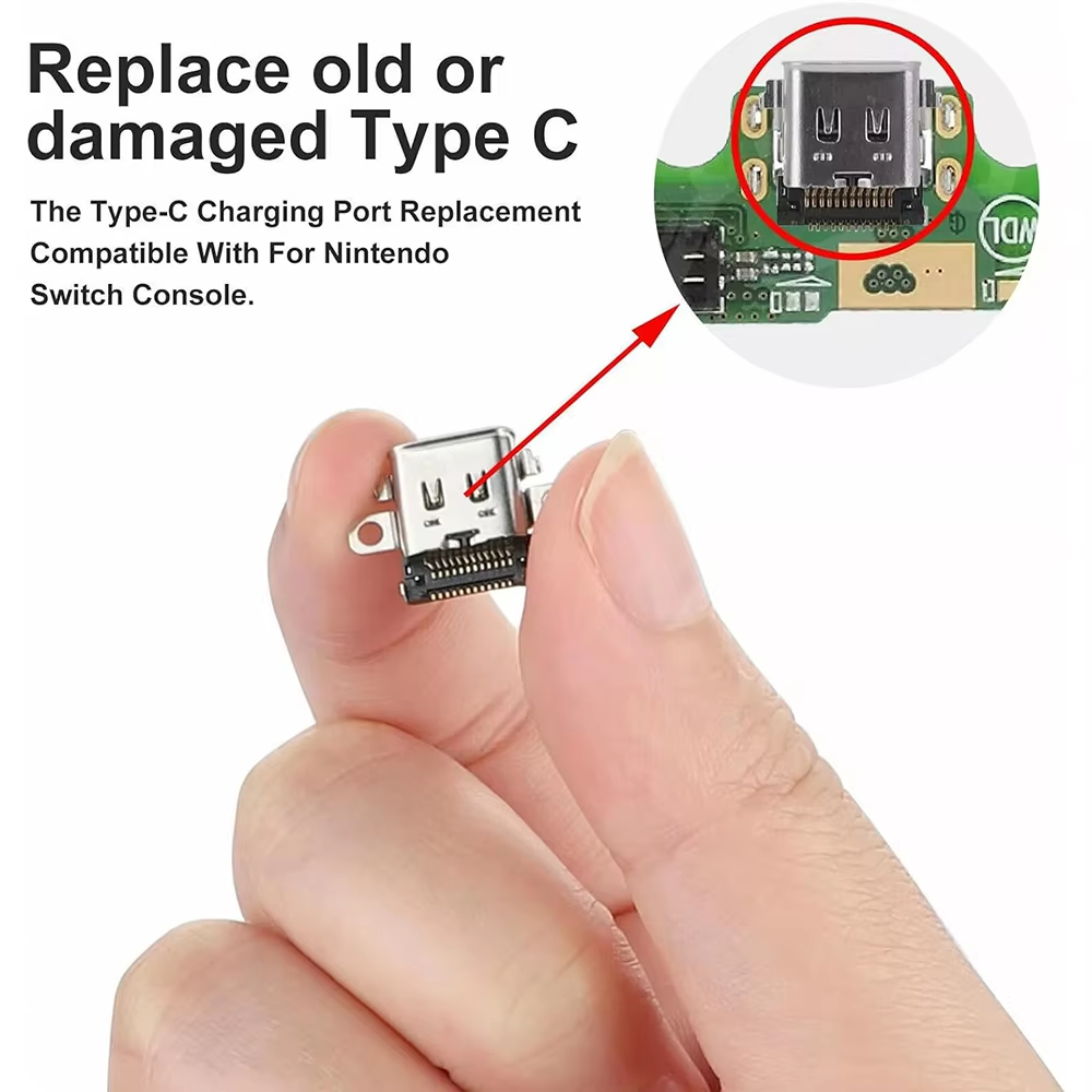 Złącze ładowania USB typu C do – Nintendo Console Switch Oled recenzja i cena
