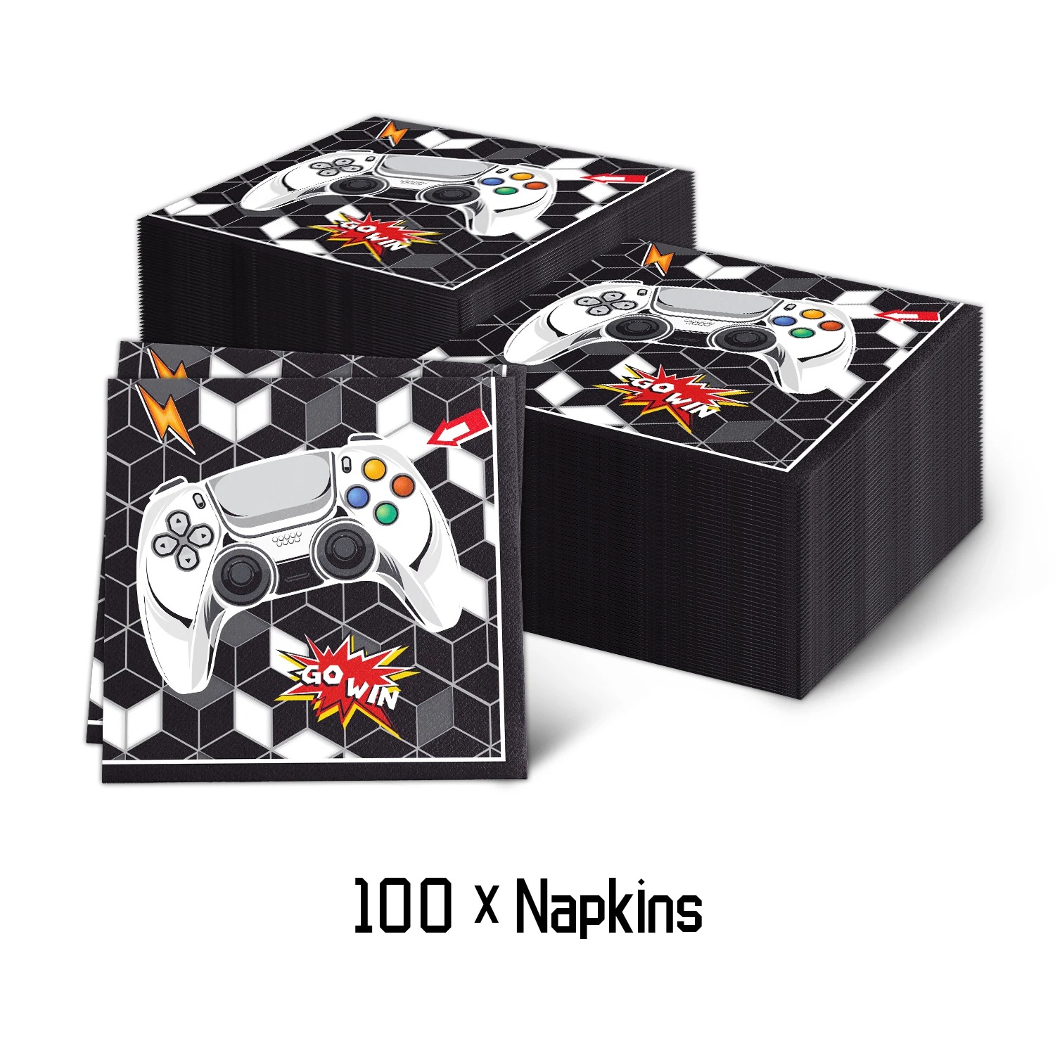Czarna zastawa stołowa z motyw – Gaming Console 4 Year Old recenzja i cena