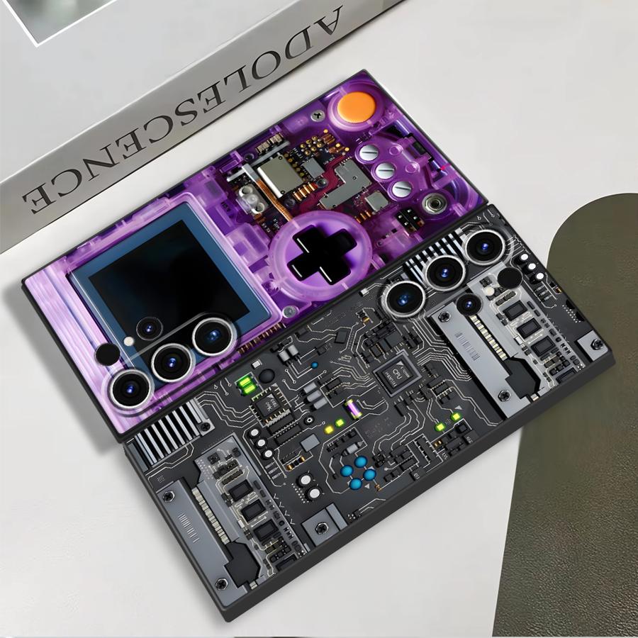 Fioletowe etui na telefon w st – Gaming Console Cartoon recenzja i cena
