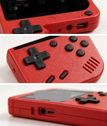 HTMCK Czerwona Retro Klasyczna – Gaming Console 4 Year Old recenzja i cena