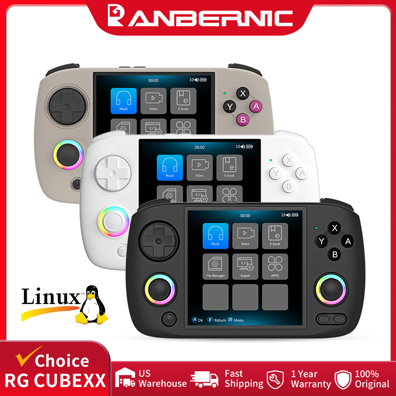 ANBERNIC RG CubeXX Przenośna K – Gaming Console Linux recenzja i cena
