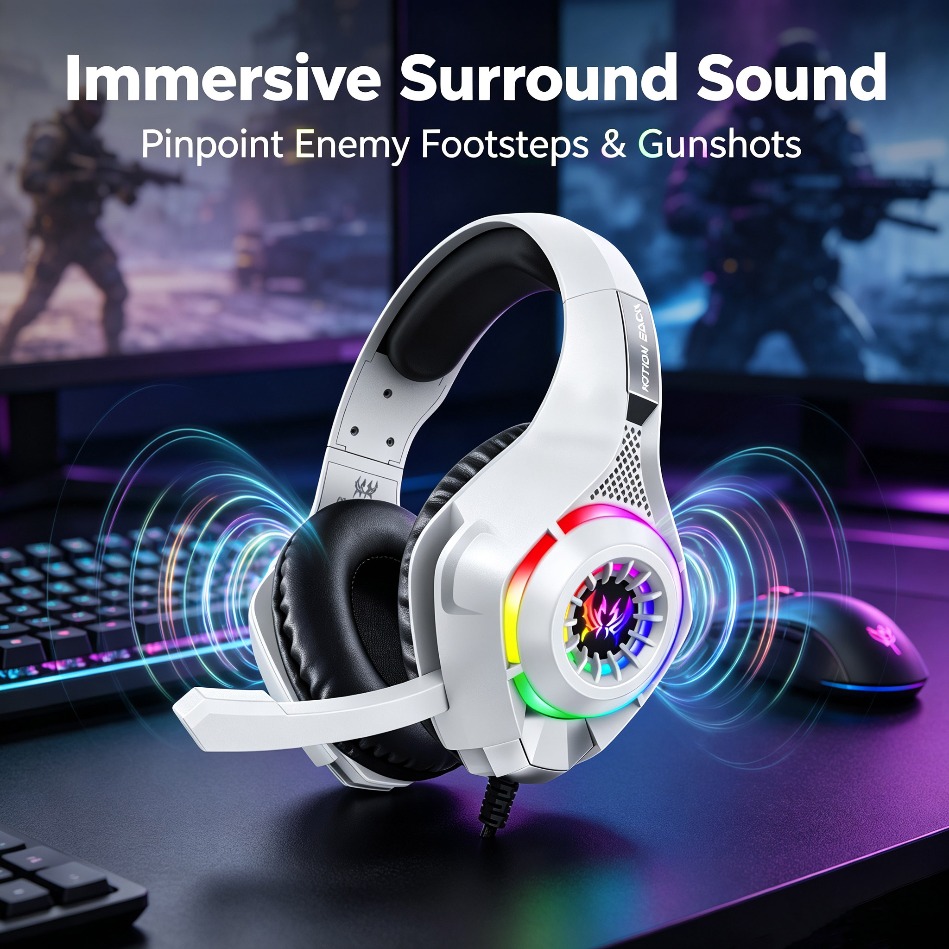 Słuchawki gamingowe do PC z mi – Gaming Console Headset recenzja i cena