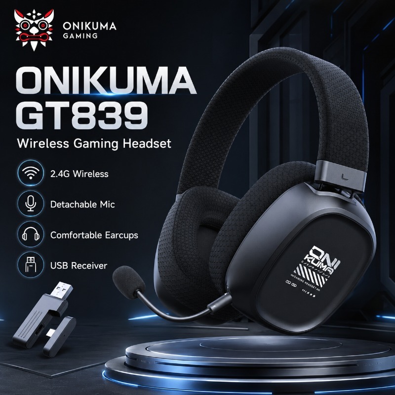 ONIKUMA GT839 Bezprzewodowe sł – Gaming Console Apple recenzja i cena